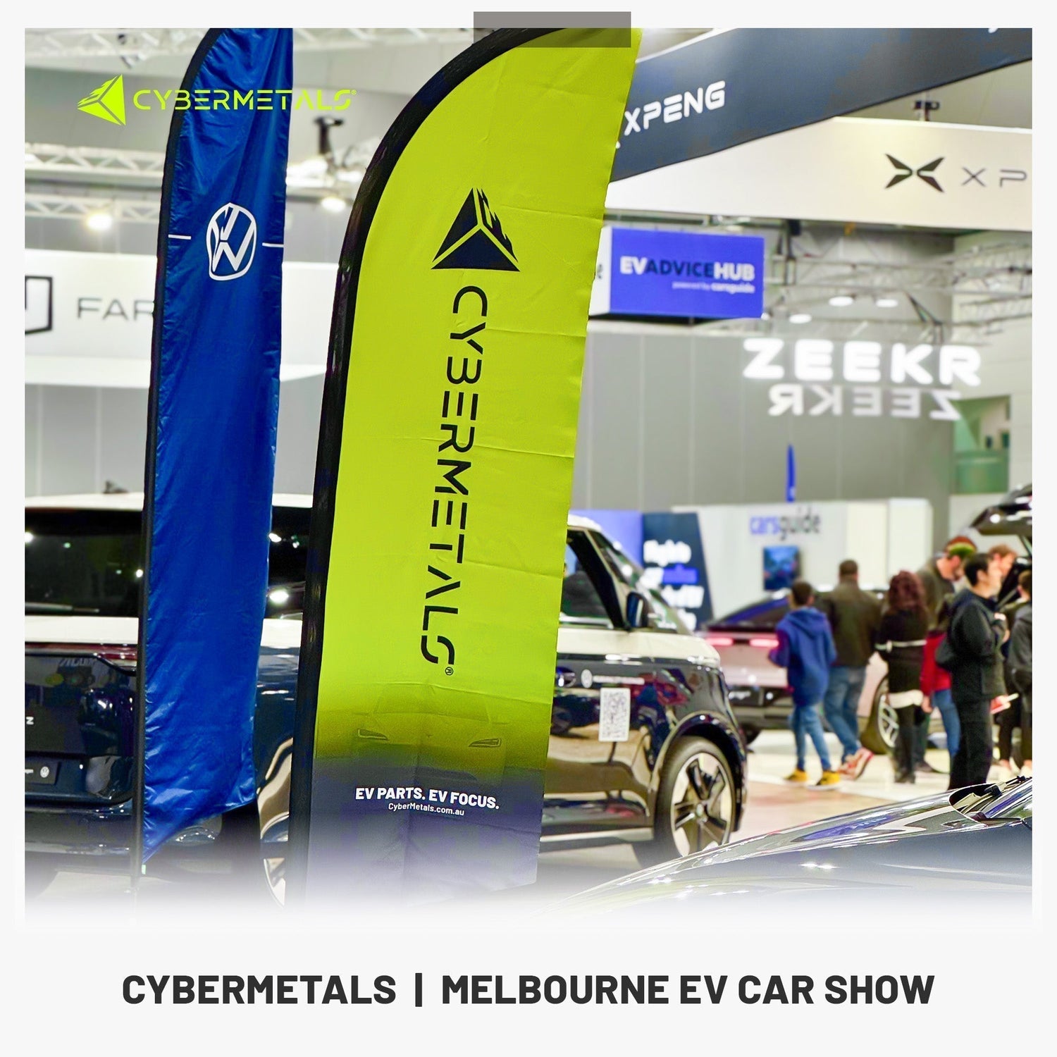 CyberMetals Wraps Up a Powerful Weekend at the Melbourne EV Car Show