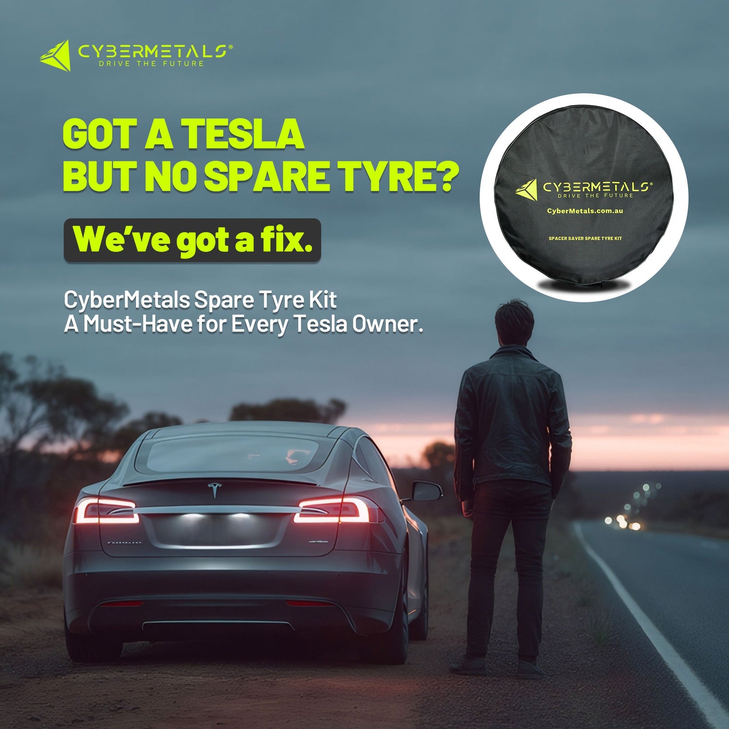 No Spare in Your Tesla? You’re Not Alone.