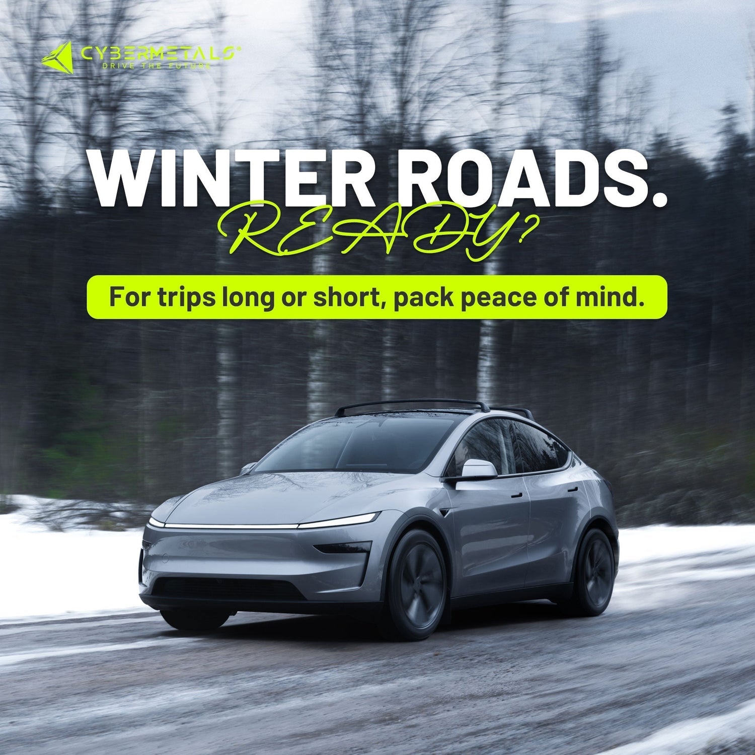 Winter Tesla Trip Prepare