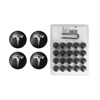 Tesla Wheel Lug Nut Cover & Center Cap Set for Model 3/Y