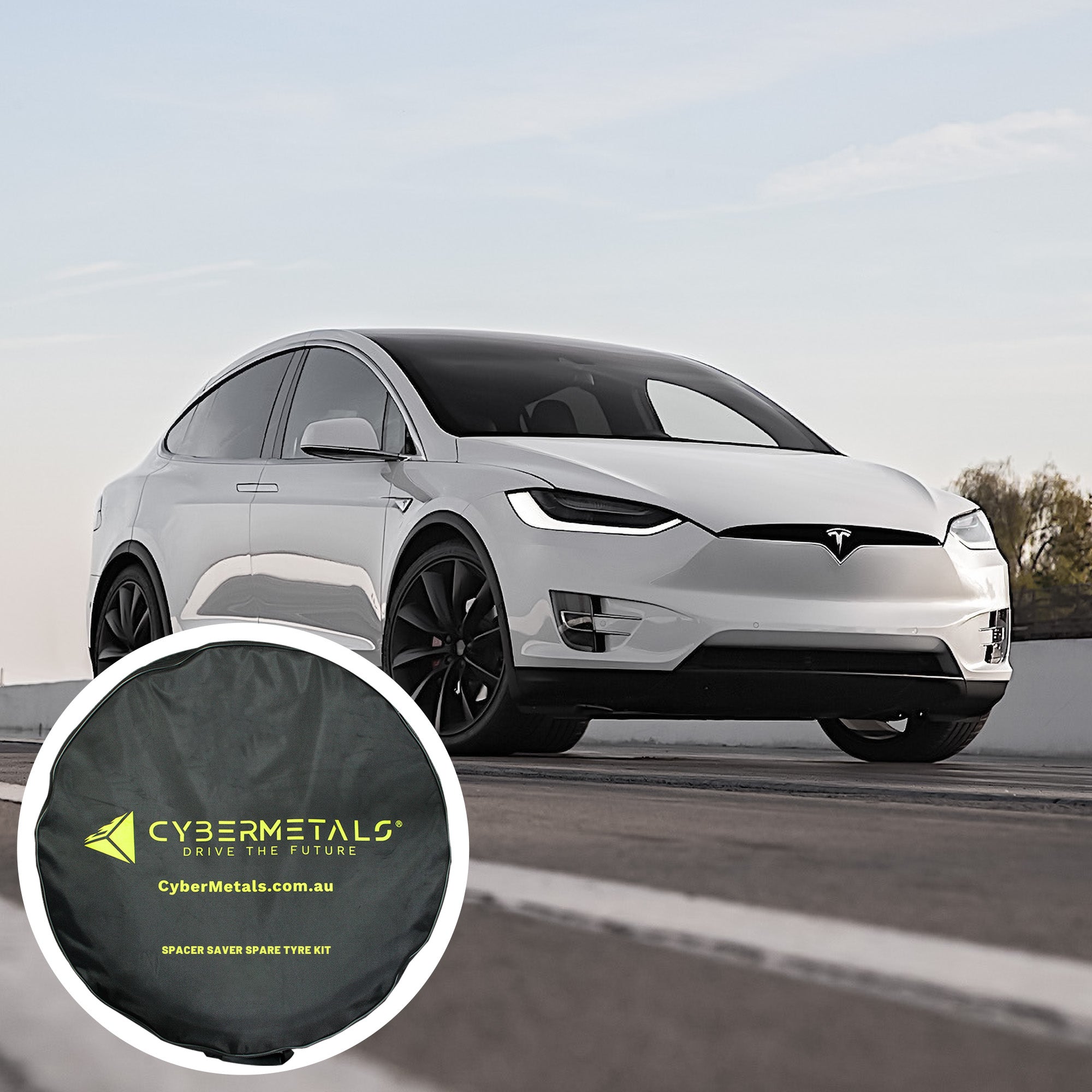 Terrific Model X Spare Tire Photos