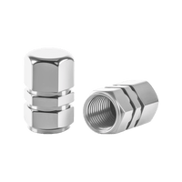 Tyre Valve Caps - Alloy Pack of 4 Pieces